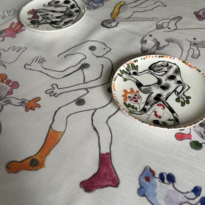 Lucifers ceramic plates